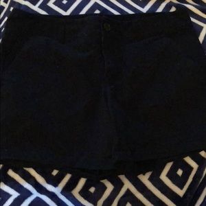 Black American eagle midi shorts